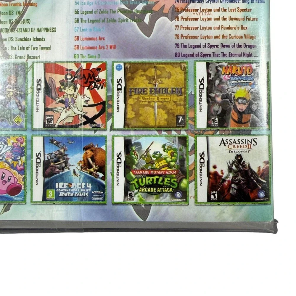 Super Combo 208 in 1 Game Cartridge for Nintendo DS 3DS 2DS Pokemon Mario Zelda